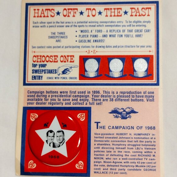 Hats Off To The Past - The Campaign of 1968 - Picture 3 of 5